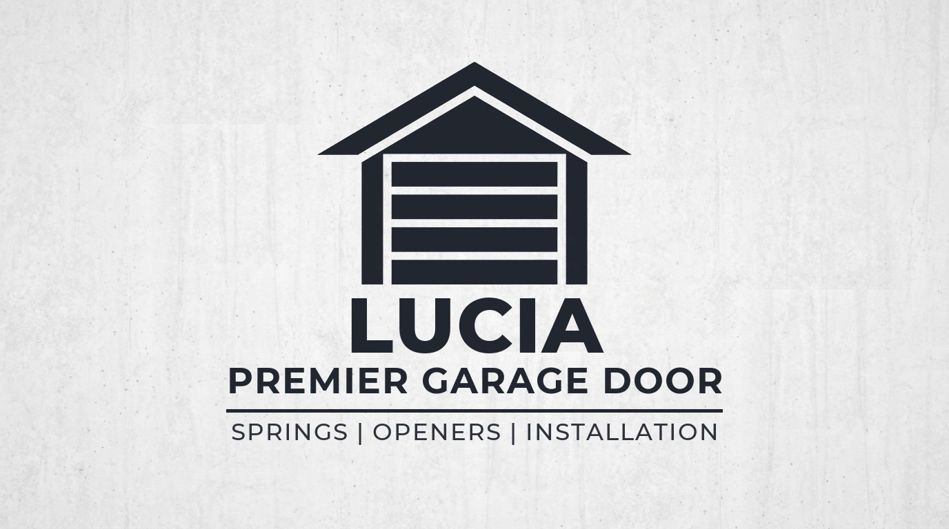 Lucia Premier Garage Door Logo